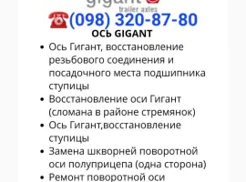 Зображення для оголошення Техническое обслуживание и ремонт прицепов и полуприцепов
