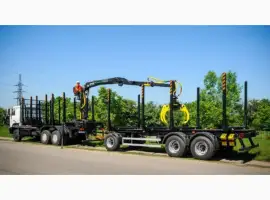 Зображення для оголошення Автомобіль вантажний РА-timber 26 з краном-маніпулятором LOGLIFT F140Z95 та причіп PA-Ptim