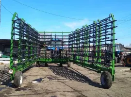 Борона зубова широкозахватна напівпричіпна БШЗН від виробника