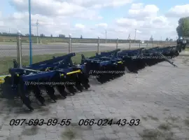 Продаємо двухрядні навісні та причіпні дискові борони АГД