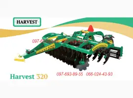 Борона дисковая Harvest 320 Харвест 320 прицепная