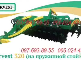 Борона дисковая прицепная Harvest 320 на пружинной стойке