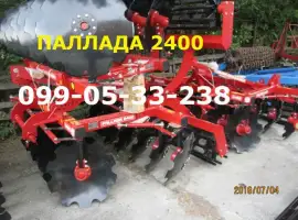 Паллада Борона дисковая навесная PALLADA 2400