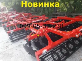 НОВИНКА Паллада 3200-01 Прицепная борона с усиленным грудобоем нового образца как на фото