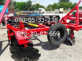 Усиленная ПРИЦЕПНАЯ новая БДП-2, 5Н борона для трактора МТЗ-82, МТЗ-892, МТЗ-100 продажа