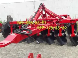 Прицепная VIP борона БДП-2.1(2.4-3.2)навесная, регулировка атаки диска