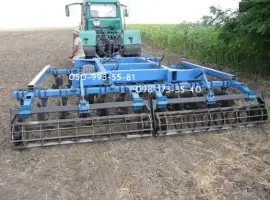 Борона дисковая БДФП-2, 4 прицепная