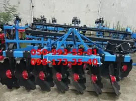 Прицепная НОВИНКА Борона навесная-1.8 (2.1-2.4-2.8-3.5) для МТЗ, Т-150