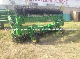 9м. борона мотыга ротационная John Deere Джон Дир 9м кап. ремонт