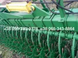 Борон-мотыга ротационная Джон Дир John Deere 400 6м. колеса (ежи) новые оригинал из США