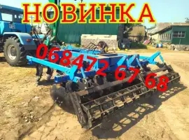 Дисковая борона НОВИНКА БДФ(П)-2.4-2.8-3.1-3.5-3.8-4.2 УСИЛЕННАЯ Компенсация 25%