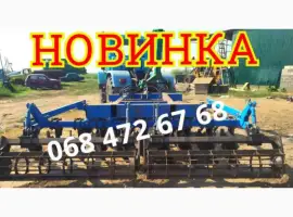 Дисковая борона НОВИНКА 2.4-2.8-3.1-3.5-3.8-4.2 УСИЛЕННАЯ прицепная