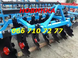 Новинка борона БДФ-1.8 (2.4+2.1) навесная Дисковая борона БДФ-1.8(2.1/2.4)нового образца
