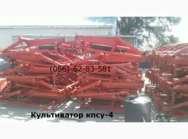 Культиватор КПСУ-4 Мощная балка рамы КПСУ-4 рассчитана на большие механические нагрузки