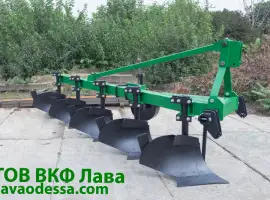 Плуг ПБЛ 5-40 А на високих круглих стійках. Завод