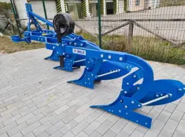 Плуг із захисною амортизаційної рамою 4-х корпусний Unlu