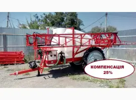 Український обприскувач 2500 л штанга 18 м - КОМПЕНСАЦІЯ - 25%