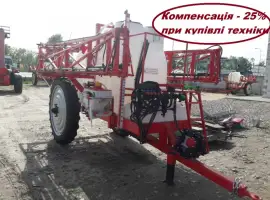 Новий причіпний обприскувач ОШШ 3000 штанга 18
