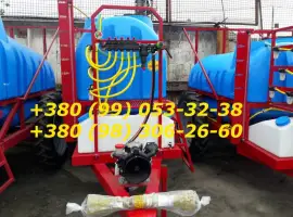 Мега Опрыскиватель прицепной 2500/18, 3-х позиционная форсунка под КАС усиленной штангой
