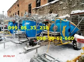 Обприскувачі МАКСУС 2000 КАС, з оцинкованою крилами ширина захватц 18 -21 м. з розподіл