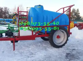 Прицепные высокоэффективные опрыскиватели с объемом 2000 и 2500 л Polmark 18 м