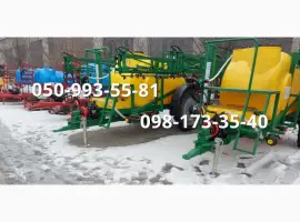 Причіпні обприскувачі 3000, 2500, 2000 літрові (штанга гідравліка, механіка)