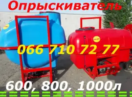 Опрыскиватель (ОПРИСКУВАЧ) навесной тракторный Оп 800, 600, 1000 штанга маятник
