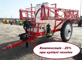Обприскувач ОШШ 3000 л штанга 21 м (АСУ BRAVO 180)- КОМПЕНСАЦІЯ - 25%