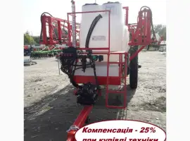 Штанговий причіпний обприскувач 3000 л штанга 18 м (АСУ BRAVO 400) - КОМПЕНСАЦІЯ - 25%