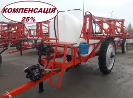 Опрыскиватель прицепной 2500 л штанга 24 м