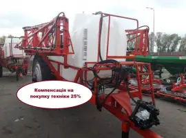 Виробник - Обприскувач причіпний 2500 л штанга 18 м КОМПЕНСАЦІЯ - 25%