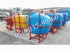 Опрыскиватель (обприскувач) Поляк ОП/600-1000 навесной с усиленной штангой. Опрыскиватель