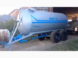 Бочка навозу МЖТ-16 (16м3) з насосом розкидачем