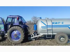 Бочка навозу МЖТ-6 (6м3) вакумна з розкидачем