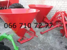 Удобрение разбрасыватель РУМ-0.5! Металлический и пластиковый бункера