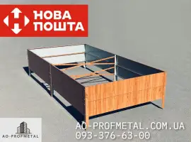 Зображення для оголошення Грядка металлическая разборная 3000*1000 мм