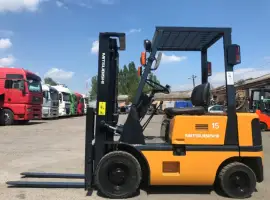 Зображення для оголошення Газ-бензиновый вилочный погрузчик навантажувач Mitsubishi на 1.5 тонны