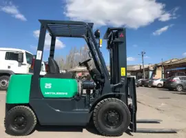 Зображення для оголошення Дизельный вилочный автопогрузчик автонавантажувач Mitsubishi с печкой и позиционером вил