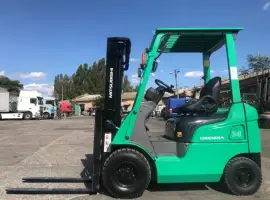 Зображення для оголошення Газ-бензиновый вилочный погрузчик Mitsubishi FGE14T-F34 год выпуска 2015, новая резина