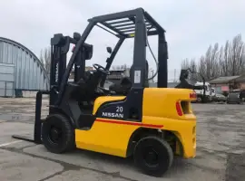 Зображення для оголошення Газ-бензиновый вилочный погрузчик Nissan PL02A20W на 2 тонны