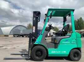 Зображення для оголошення Вилковий автонавантажувач Mitsubishi на 1.5 тонни, 2020 року, на пневмошинах