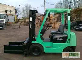Зображення для оголошення Вилочный автопогрузчик Mitsubishi с захватом КИП