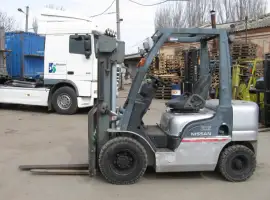 Зображення для оголошення Дизельный автопогрузчик Nissan YL02A25 на 2.5 тонны с наработкой 470 моточасов