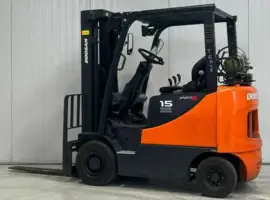 Зображення для оголошення Навантажувач газовий Doosan G15S-5 1.5т. 2012 року 7236 мг вагоннік 2040мм габарит