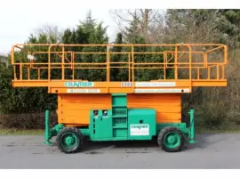 Зображення для оголошення Подъемник ножничный Haulotte H18SDX, дизель, 2000 г., 517 м/ч, 18 м.рабочая высота