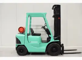 Зображення для оголошення Газовый погрузчик Mitsubishi FG25K, 2002 г., 4240 м/ч, 4м.высота подъема, каретка