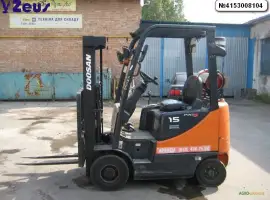 Зображення для оголошення Аренда газовый погрузчик б/у Doosan G15S-5