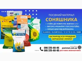 Зображення для оголошення 10% на посівний матеріал соняшника