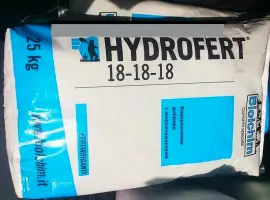 Зображення для оголошення ГІДРОФЕРТ 18.18.18 + 8SO3 + МЕ - ефективне мікродобриво для с/г культур