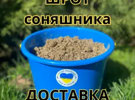Зображення для оголошення Тільки роздріб! Шрот подсолнечника/подсолнуха. Фасовка 20-30 кг. Нова Пошта